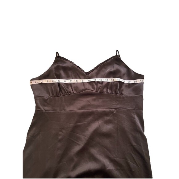 Nine West Black Babydoll Ruffled Midi Dress XL Whimsigoth Fairy Goth Y2K Style - Picture 4 of 10